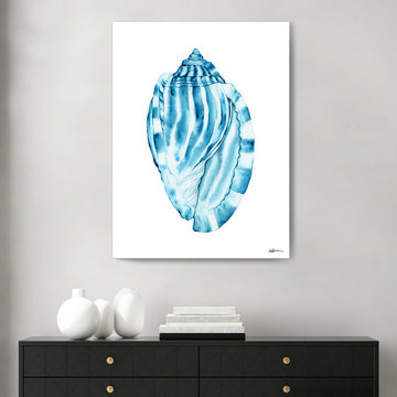 'Striped Bonnet' Wrapped Canvas Wall Art