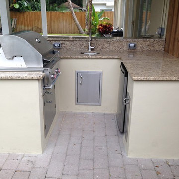 South Tampa Covered Lanai & Outdoor Kitchen