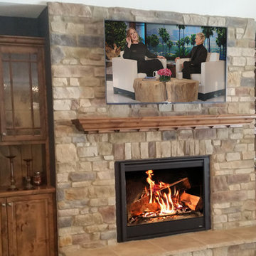 Tvs over Fireplace