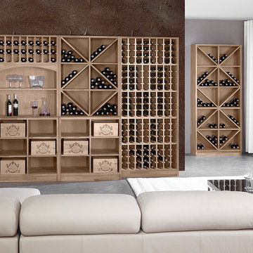 Weinkeller PRESTIGE aus massivem Eichenholz