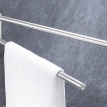 Guest towel bar solution
