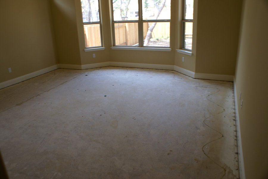 Wood flooring installation