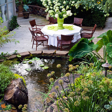The waterfall garden