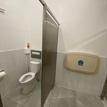 Commercial bathroom remodeling