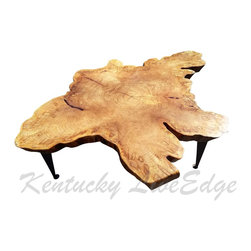Tree Slice Live Edge Coffee Table - Products