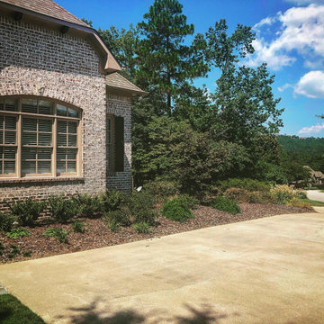 Full Foundation Re-planting and Accent Walls