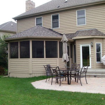 Spa Deck, Patio w/ Fire Pit, and Screen Porch in North Chicago Suburbs