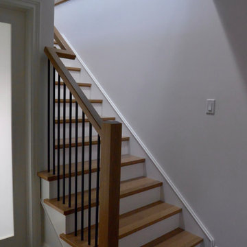 Interior makeover with custom fireplace | Habermehl Contracting Ltd