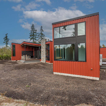 Seabeck - Modern Home + Studio with Panoramic Olympic Mountain Views
