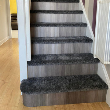 Amtico Spacia LVT - Mirrus Feather - fitted to Landing, Stairs & 1st Floor