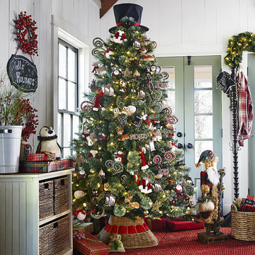 Plaid Tidings Christmas Tree