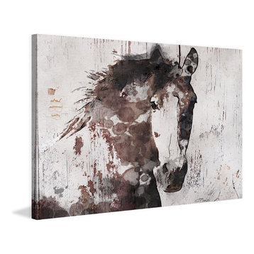 "Gorgeous Horse" Painting Print on Wrapped Canvas, 45"x30"