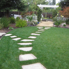cement and pavers