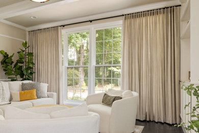 Inspiration for a living room remodel in Atlanta