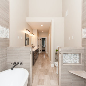 Northside Lakeside Master Bathroom
