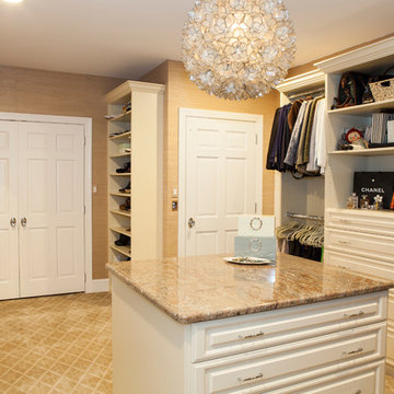 Villanova, PA :Her's Dressing Room and Closet