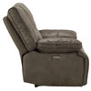 ACME Harumi Recliner, Power Motion, Gray Leather-Aire