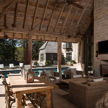 Downstairs deck