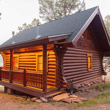 Casita Log Cabin in the Sangre de Cristos