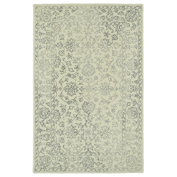 Kaleen Montage Collection Mtg09-01 Ivory Area Rug 3'6"x5'6"