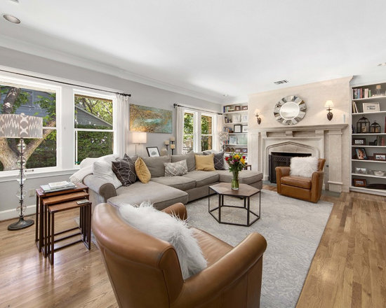 Transitional Living Room Design Ideas, Remodels & Photos | Houzz