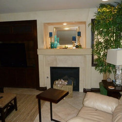 Fireplace (Before) - Indoor Fireplaces