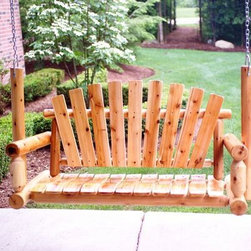 Rustic Porch Swing - Porch Swings