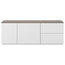 Join 2-Door 2-Drawer Sideboard, Walnut, With Base