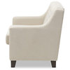 Arcadia Fabric Upholstered Button-Tufted Living Room 2-Seater Loveseat
