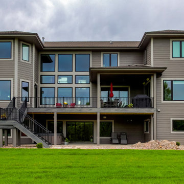 2019 Custom 2 story with Dual Island Kitchen, 5 beds, wet bar, exercise room