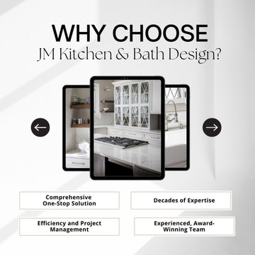 Transform your kitchen and bath dreams into reality with JM Kitchen & Bath Desig