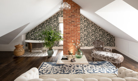 Room Tour: A Large Attic is Opened Up and Creatively Zoned