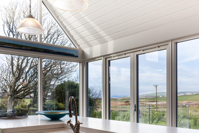 Inspiration for a nautical kitchen in Devon.