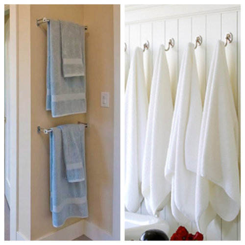 POLL Towel bar or towel hooks?