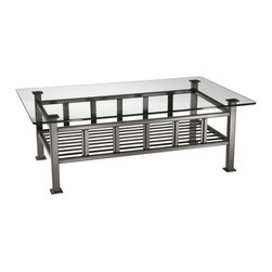 Mission Cocktail Table by Stone County Ironworks - Side Tables And End Tables