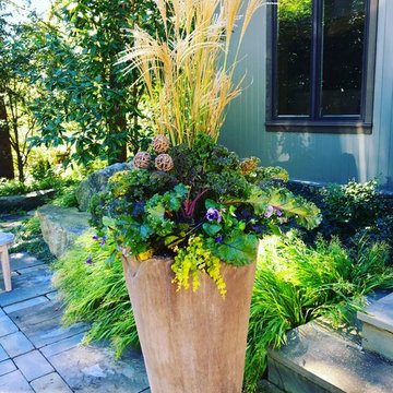 Fall Container Garden Design