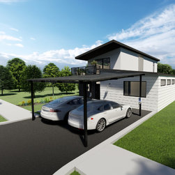 Blikir Solar Carport - Outdoor Structures