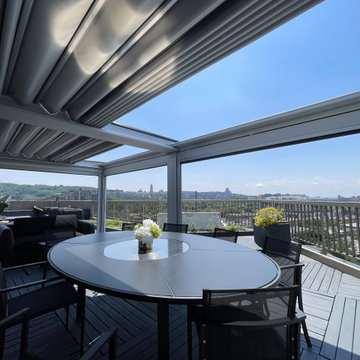 Pergola à toit rétractable - Vivace