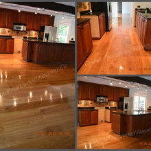 Wood install and refinishing