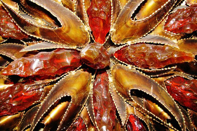 Dramatic Custom Bijan 1960's Wall Sculpture