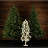 3-Piece Snowy Alpine Artificial Christmas Trees Set
