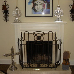 Wrought Iron Fireplace Screens - Products