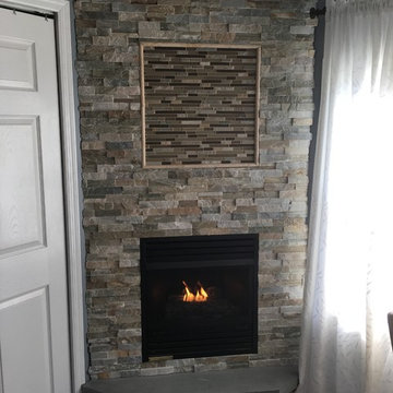 Corner Fireplace