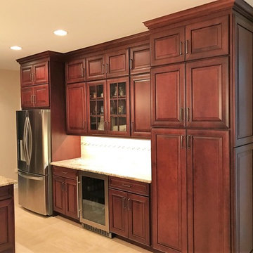 Dark Wood Traditional Kitchen | Freehold, NJ