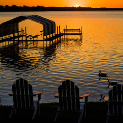 Lake Minnetonka - Blood Red Morning (with Geese) - Photographs