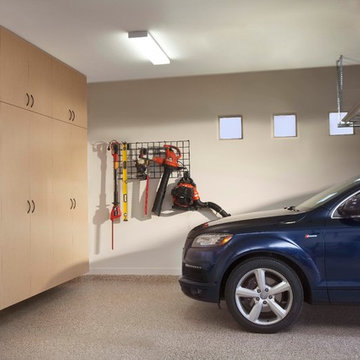 Garages- Maple Cabinets