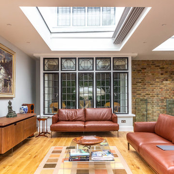 Basement and single storey extension in Hampstead