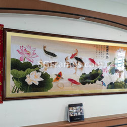 Cross Stitch Framing &ndash; Custom Size &ndash; SGFrames - Products