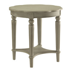Antique Reproduction Inlaid French Round Table Side And End Tables Acme Furniture Fordon End Table Antique Slate Side Tables And