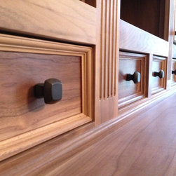 Walnut Hutch - Side Tables And End Tables